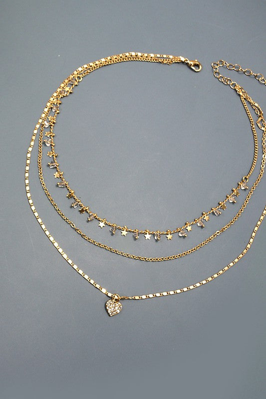 Love for the Stars Layered Necklace