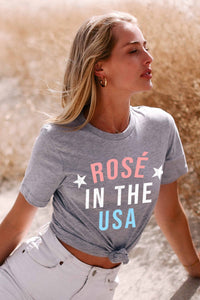 Rose in the USA Graphic Tee