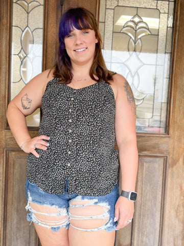 Daily Thoughts Floral Plus Size Cami