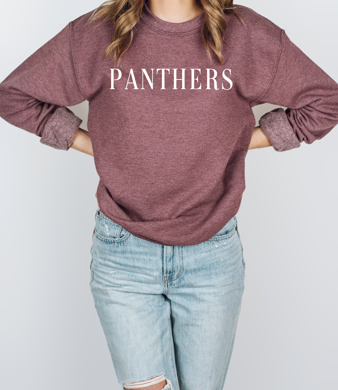 Panthers Crew Neck Sweater