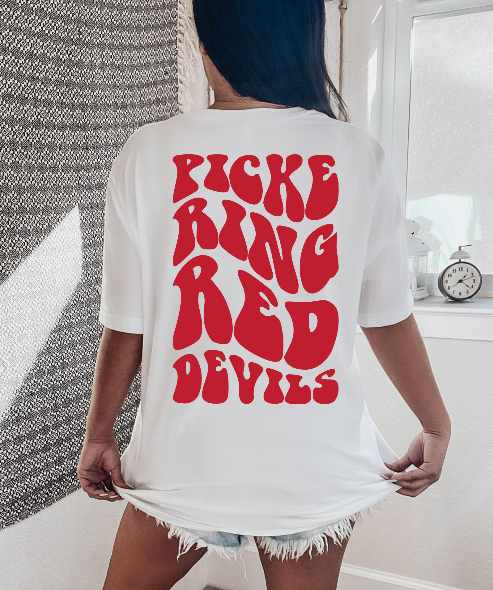 Pickering Red Devils Retro Tee